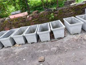 Rectangular Cement Flower pot