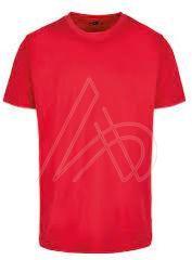 Mens Premium Dot Knit Red Round Neck T-Shirts