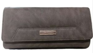 Ladies Brown Rexine Hand Wallet