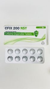 Cefixime Dispersible 200mg Tablet