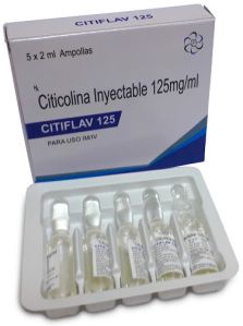 Citicoline 125mg Injection