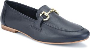 al-3600 blue leather shoes