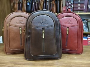 Ladies Leather Backpack Bags