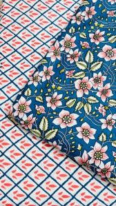 100 Gsm Screen Printed Cotton Fabric
