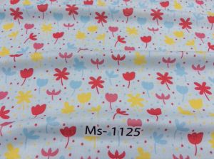 Polyester Linen Nano Print Fabric