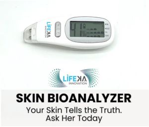 Lifeka Hydration Skin Analyzer Skin Barrier Biosensor