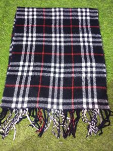 Mens Checks Woolen Muffler