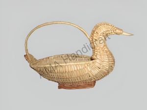 Duck Shape Bamboo Basket