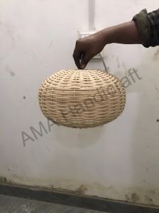 Hanging Bamboo Cane Lamp