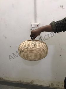 Hanging Bamboo Cane Lamp