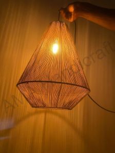 Jute Hanging Pendant Lamp