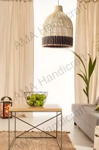 rattan bamboo hanging lamp