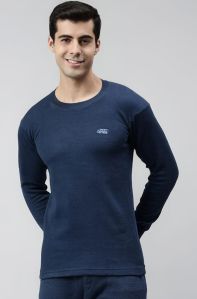 Lux Cottswool Blue Mens Thermal Top