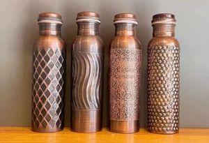 Antique Copper Water Bottle