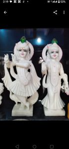 Marble Ram Jodi Statue