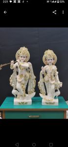 Marble Gau Gopal Statue