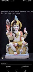 Marble Shiv Statue