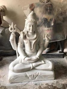 Marble Shiv Statue