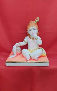 Marble Laddu Gopal Statue