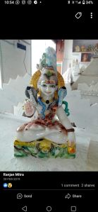 Marble Shiv Statue