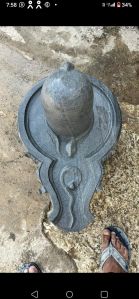 Marble Black Shivling Statue