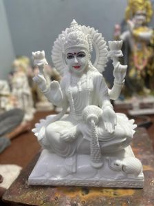 Marble Maa Laxmi Statue