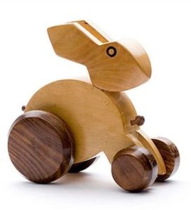 Wooden Rabbit Toy