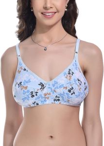 Ladies Printed Cotton Bra