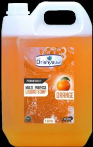 Drishyunity 5 Litre Orange Multipurpose Liquid Soap