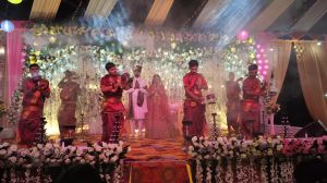 Ganga aarti wedding theme kolkata