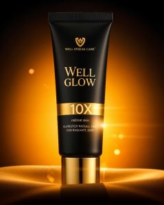 well glow 10x skin cream