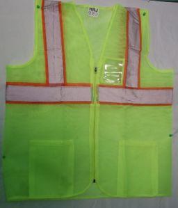 Sleeveless Polyester Safety Jacket