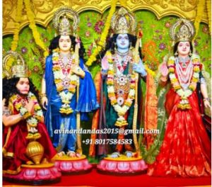 Fiberglass Fiber Ram Darbar Statue