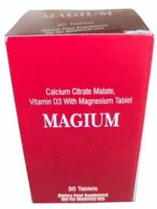 Calcium Citrate Malate, Vitamin D3 and Magnesium Tablet