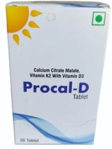 Calcium Citrate Malate, Vitamin K2 with Vitamin D3 Tablet