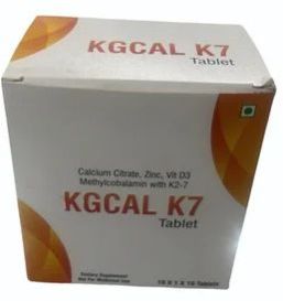 Calcium Citrate, Zinc, Vit D3 Methylcobalamin with K2-7 Tablet