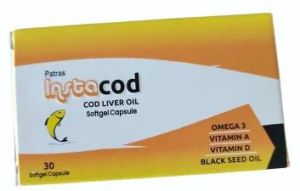 Cod Liver Oil Soft Gel Capsule