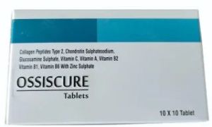 Collagen Peptides Type 2, Chondrotin Sulphatesodium, Glucosamine Sulphate, Multivitamin with Zinc Sulphate Tablet