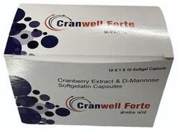 Cranberry Extract and D Mannose Softgelatin Capsule