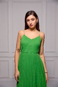 women mint to be midi western dress