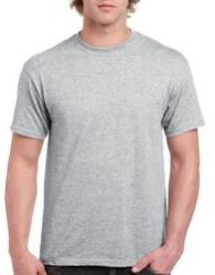 MENS Grey Cotton T-shirt