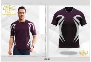 Mens Printed Collar T Shirt