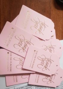 Clothes Hang Tag