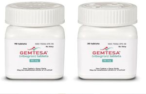 Gemtesa 75mg Tablets