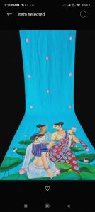 Ethnic Clothing handpainted sarees