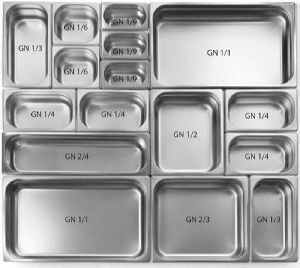 Stainless Steel Gastronorm Pan (GN Pan)