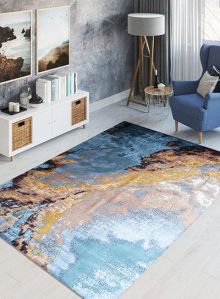 Abstract Hand Knotted Carpet