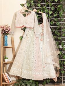 Crop Top n skirt with Dupatta