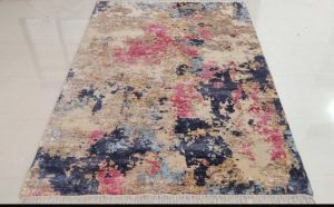 Opal Hand Knotted Bamboo Silk Rug