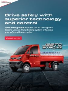 Mahindra Jeeto Mini Truck